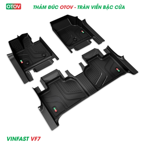 Thảm Đúc OTOV Tràn Viền Bậc Cửa Cho Xe Vinfast VF7