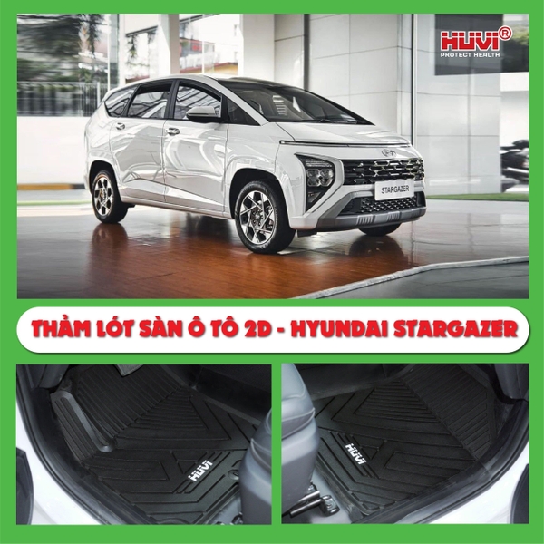 Thảm lót sàn ô tô Hyundai Stargazer 2023 2D