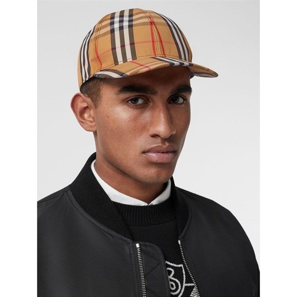 Nón Burberry Vintage Checked Baseball Cap The Player Zone