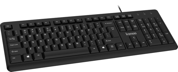 Bàn phím máy tính KENOO K6020 - Màu Đen