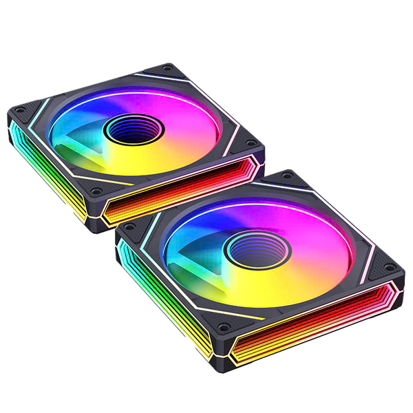 Quạt tản nhiệt KENOO ESPORT RGB INF1 - V3 (Fan12) - Màu Đen