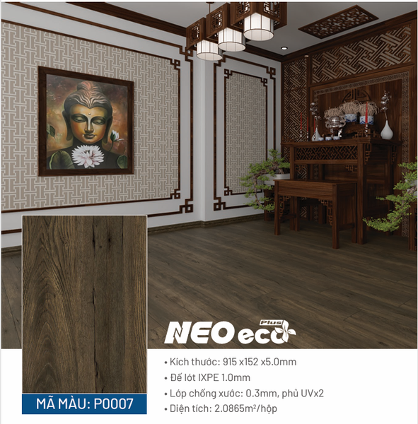 Sàn đá công nghệ SPC ECO PLUS