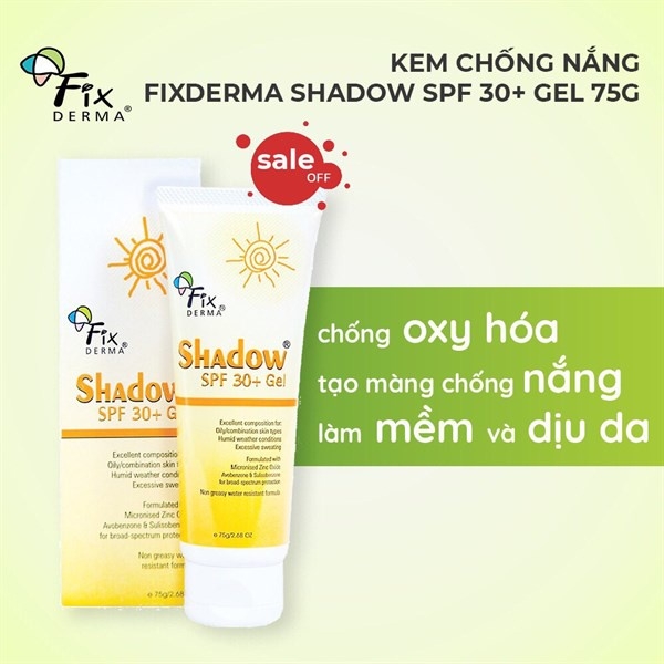 Kem Chống Nắng Shadow SPF 50+ (75g)-mỹ
