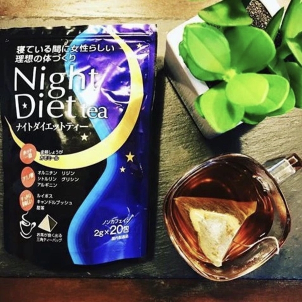 Trà giảm cân Orihiro Night Diet Tea 20 gói-nhật