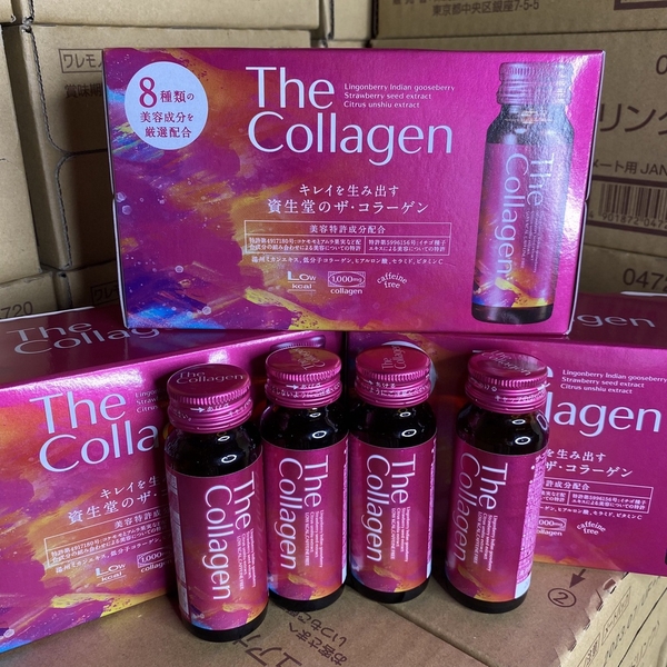 Nước uống The Collagen Nhật Bản ( Hộp màu đỏ)-nhật