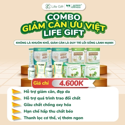 Combo giảm cân ưu việt Life Gift