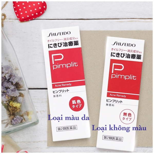 Kem Trị Mụn Shiseido Pimplit - Nhật