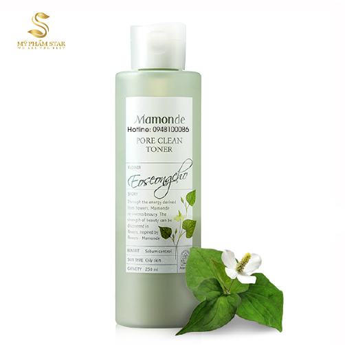 Nước Hoa hồng Mamonde Pore clean toner Hàn Quốc Mamonde