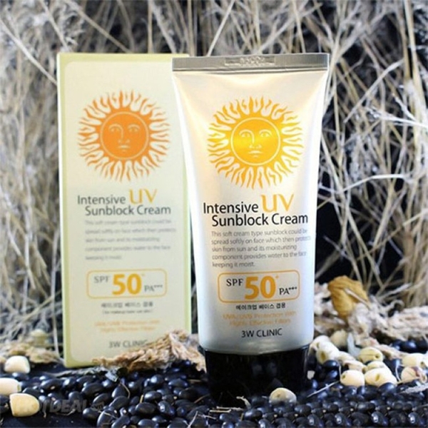 Kem chống nắng 3W clinic-spf 50-hàn