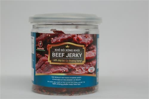 Beef Jerky Khô bò xông khói -100g