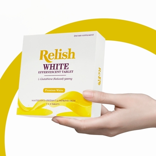 Relish White - Sáng da, hỗ trợ chống lão hoá & thải độc  1. Xuất xứ : India   2. Thương hiệu: Anh Quốc