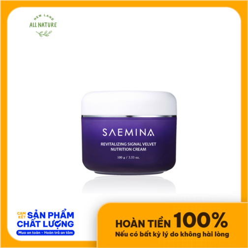 Kem dưỡng ẩm phục hồi da SAEMINA REVITALIZING SIGNAL  2. Xuất xứ: Hàn Quốc  3. Thương hiệu: Newland All Nature