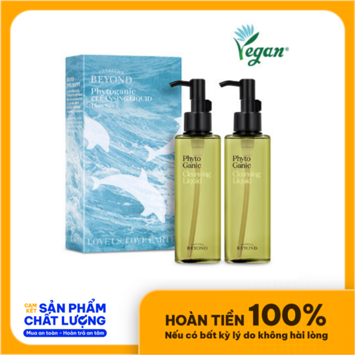 Dung dịch rửa mặt 2 trong 1 Beyond Phytoganic CleansingLiquid 200 + 200ml 