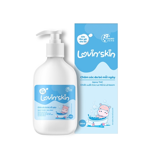 SỮA TẮM GỘI CHO BÉ LOVIN’SKIN