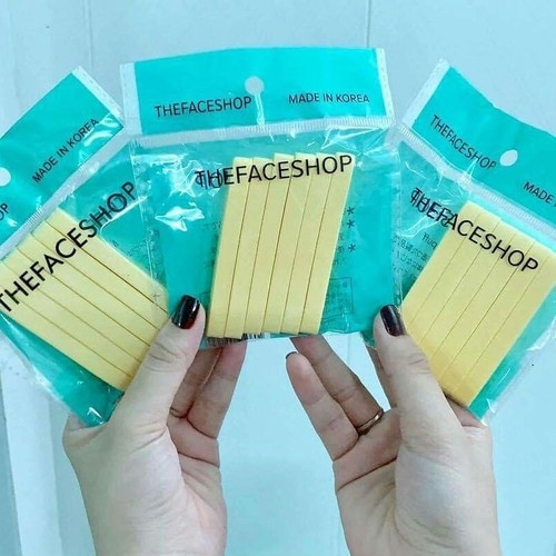 Mút rửa mặt The Face Shop- 1 miếng-HÀN