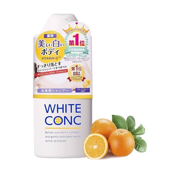 Sữa tắm trắng da toàn thân White CONC Nhật Bản chính hãng - Chai 360ml