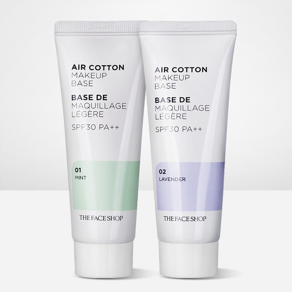 Kem lót The Face Shop Air Cotton Makeup Base-hàn