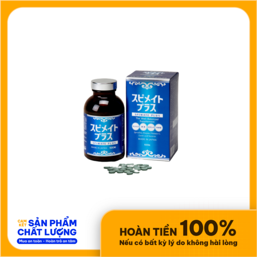 Viên uống hỗ trợ sức khỏe Tảo Spimate Plus  Thương hiệu: JAPAN ALGAE