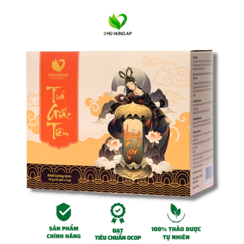 TRÀ GIẤC TIÊN  Giúp ngủ sâu, ngủ ngon giấc.  Giúp lợi mật, tiêu hoá tốt.