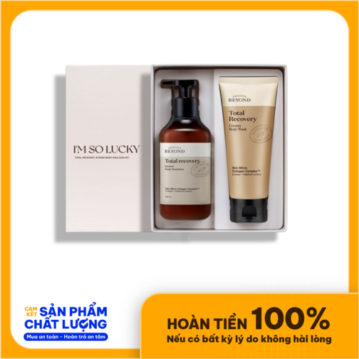 Set sữa dưỡng thể cấp ẩm chuyên sâu Total Recovery Intense Body Emul Set Y23