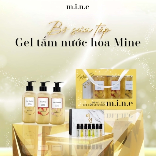 Bộ sưu tập Gel tắm nước hoa mine