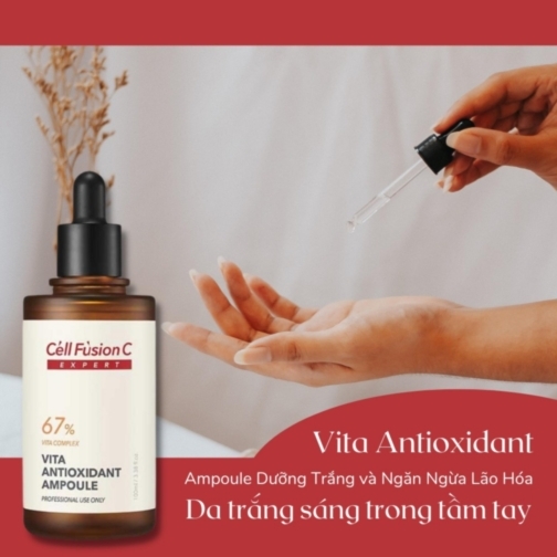 Ampoule Dưỡng Trắng và Ngăn Ngừa Lão Hóa - Cell Fusion C Expert Vita Antioxidant Ampoule 100ml