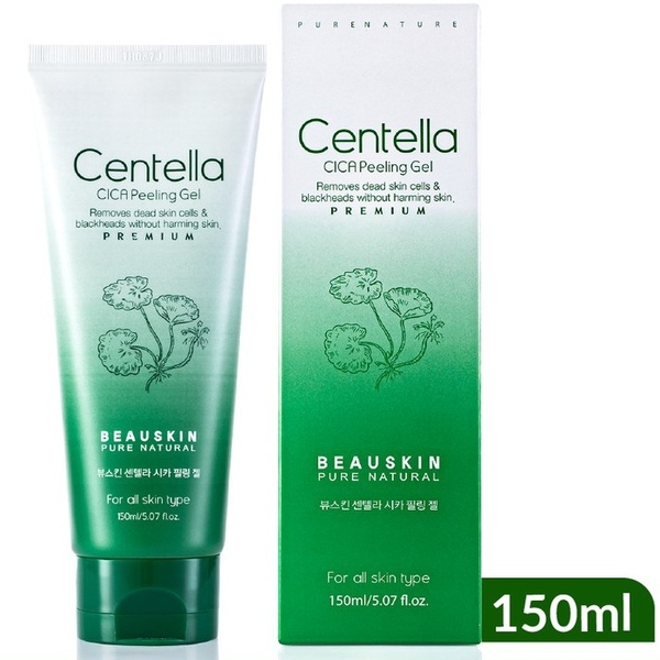 Tẩy Tế Bào Chết Mặt BEAUSKIN Centella Cica Dành Cho Da Dầu Mụn 150ml BCPG0300110