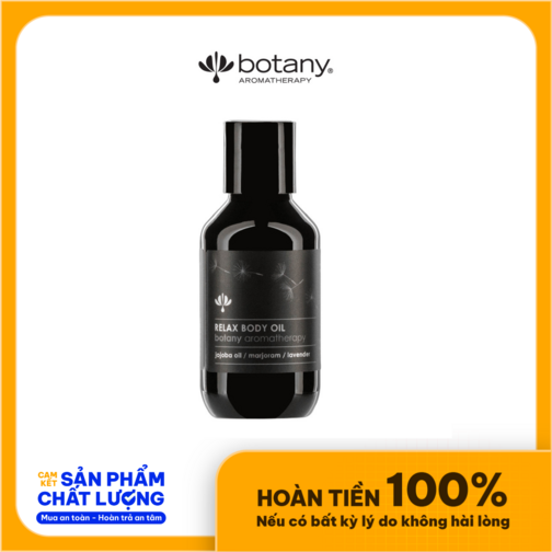  DẦU DƯỠNG THỂ THƯ GIÃN- RELAX BODY OIL  2. Thương hiệu : BOTANY ESSENTIALS  3. Xuất xứ : ÚC