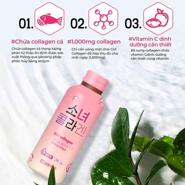 NƯỚC UỐNG GIRL COLLAGEN HÀN QUỐC