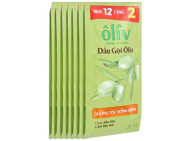 Dầu gội Ôliv dưỡng tóc bồng bềnh 5.8ml x 12 gói