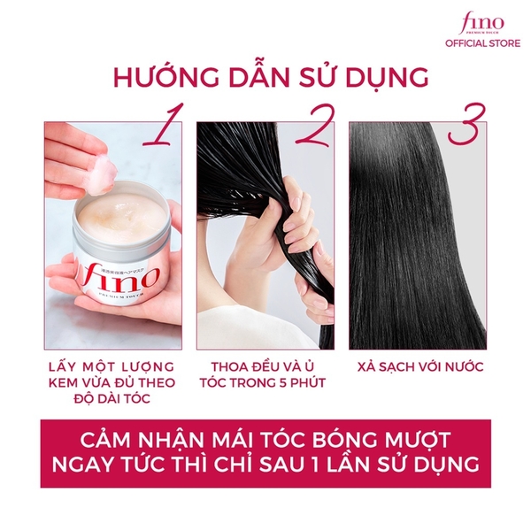 Kem Ủ Tóc Fino Premium Touch Shiseido 230g-nhật