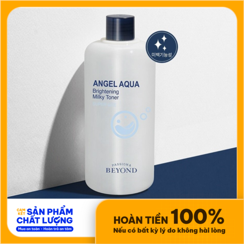 Nước hoa hồng làm sáng da Beyond Angel Aqua Brightening Milky Toner 500ml  2. Thương hiệu: BEYOND  3. Xuất xứ: Hàn Quốc