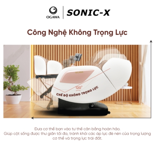 Máy massage toàn thân OGAWA Smart Sonic-X (OG-5572) - OGAWA Smart Sonic-X (OG-5572)