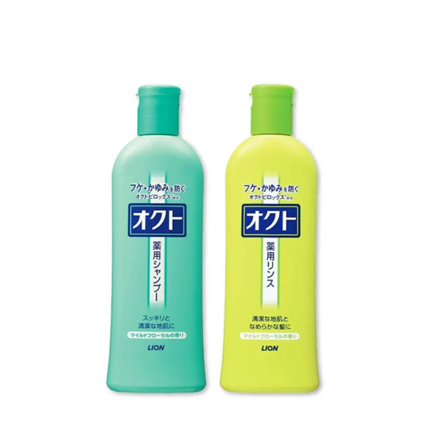 Bộ Dầu Gội Xả Lion Okuto Giảm Gàu Giảm Ngứa 320ML