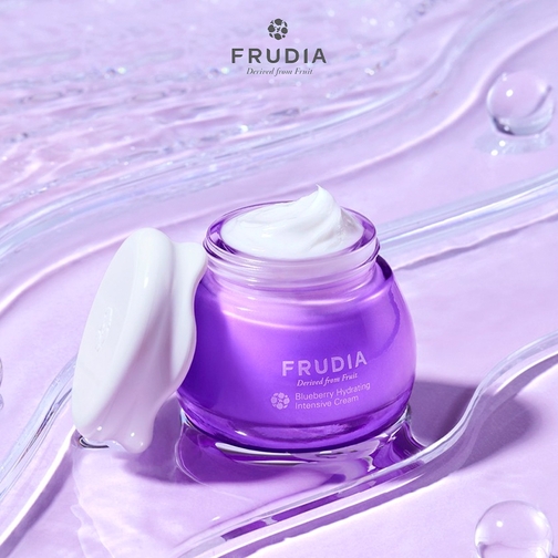 Kem dưỡng ẩm chuyên sâu Việt Quất cho da khô Frudia Blueberry hydrating intensive cream 55g