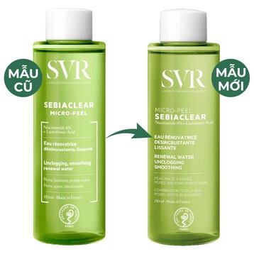 Nước Hoa Hồng Dành Cho Da Dầu Mụn SVR Sebiaclear Micro Peel 150m-pháp