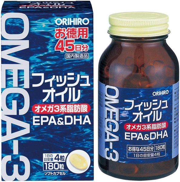 Dầu cá Omega 3 Orihiro Nhật Bản