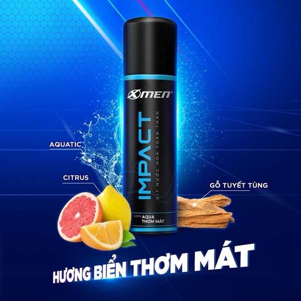 Lăn xmen 50ml và sịt khử mùi xmen hương nước hoa 140ml