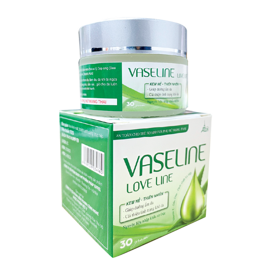 KEM DƯỠNG MÔI GIÚP DƯỠNG ẨM LÀM MỀM DA VASELINE LOVELINE - PHÁP EFFIEL