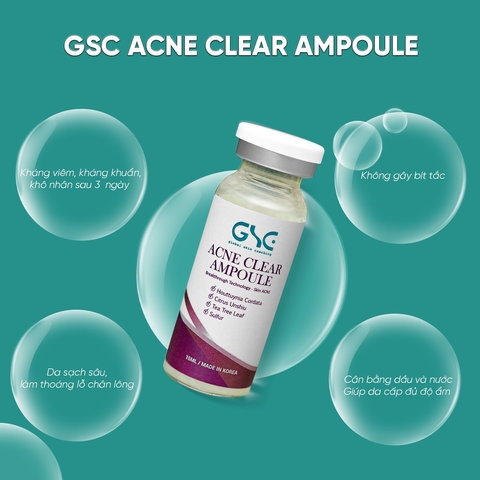 TINH CHẤT XỬ LÝ MỤN 15ML/LỌ(ACNE AMPOULE)- GSC