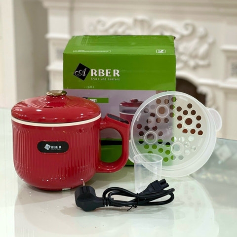 NỒI ,CA NẤU MINI ĐA NĂNG ARBER ,NẤU MÌ ,NẤU LẨU ,CHIÊN GIÁN ,NẤU CHÁO- ARBER