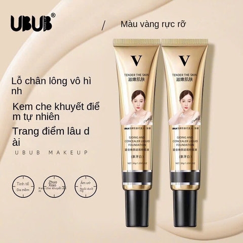 KEM NỀN BB DẠNG LỎNG CHE KHUYẾT ĐIỂM KIỂM SOÁT DẦU LÂU TRÔI, DƯỠNG ẨM 30G - GDN
