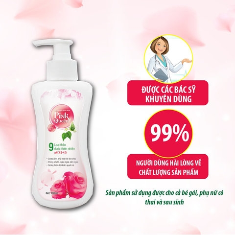 GEL VỆ SINH THẢO DƯỢC PINK QUEEN - GREEN HEART PHARMA