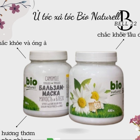 Ủ TÓC XẢ TÓC BIO NATURELL SIÊU MỀM MƯỢT CHẮC KHOẺ TÓC B1278 - BELL22 STORE