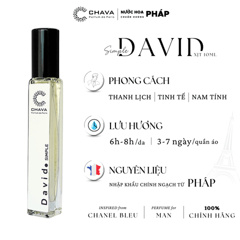 COMBO QUÀ TẶNG] 2 CHAI NƯỚC HOA SIMPLE 10ML - CHAVA