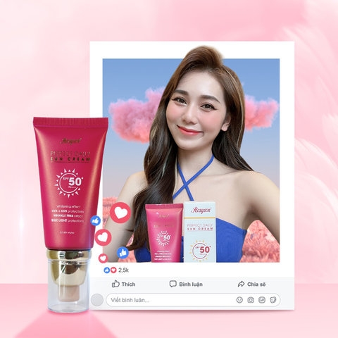 COMBO 2 KEM CHỐNG NẮNG ROSYSON PERFECT DAILY SUN CREAM - ROSY