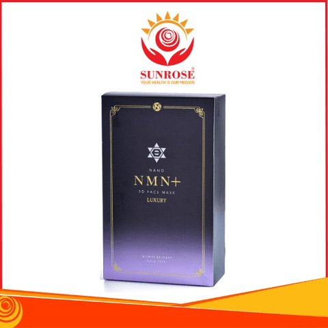 HỘP 8 MIẾNG MẶT NẠ NANO NMN 3 FACE MASK LUXURY NHẬT BẢN - NICHIEI ASIA