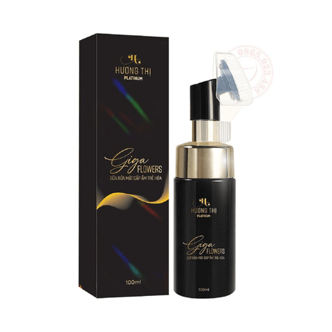 SỮA RỬA MẶT CẤP ẨM TRẺ HÓA GIGA FLOWERS 100ML