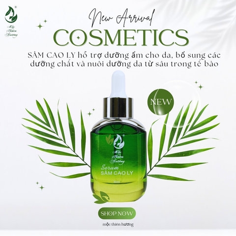 SERUM SÂM CAO LY 30ML - MỘC THIÊN HƯƠNG