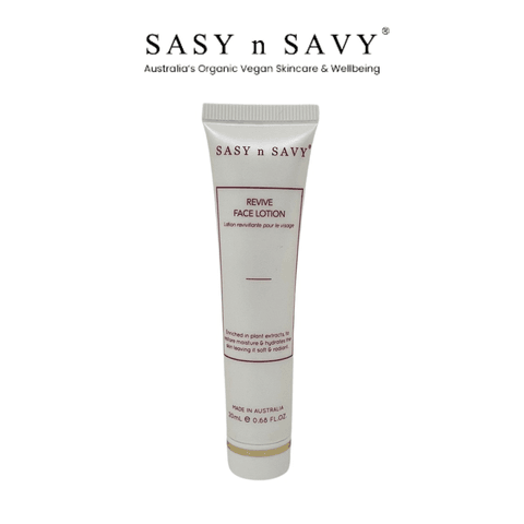 SỮA DƯỠNG DA CẤP ẨM THUẦN CHAY HỮU CƠ REVIVE FACE LOTION - SASY N SAVY